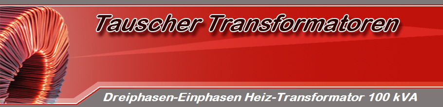 Dreiphasen-Einphasen Heiz-Transformator 100 kVA